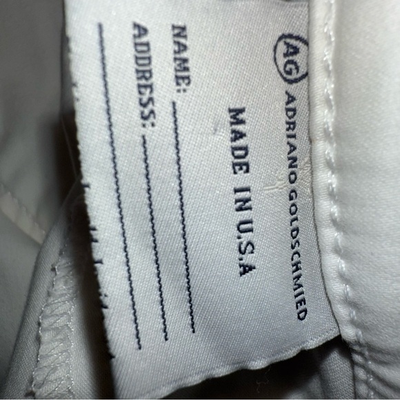 AGOLDE AG Adriano Goldschmied white the Angel bootcut Jeans 30R soft stretchy - Picture 11 of 12